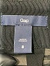 Gap 100% Polyester Stripes Black Silver Casual Skirt Size 8 - photo 4