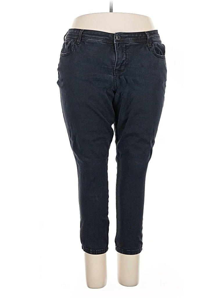 Pre-owned Torrid Jeggings In Blue