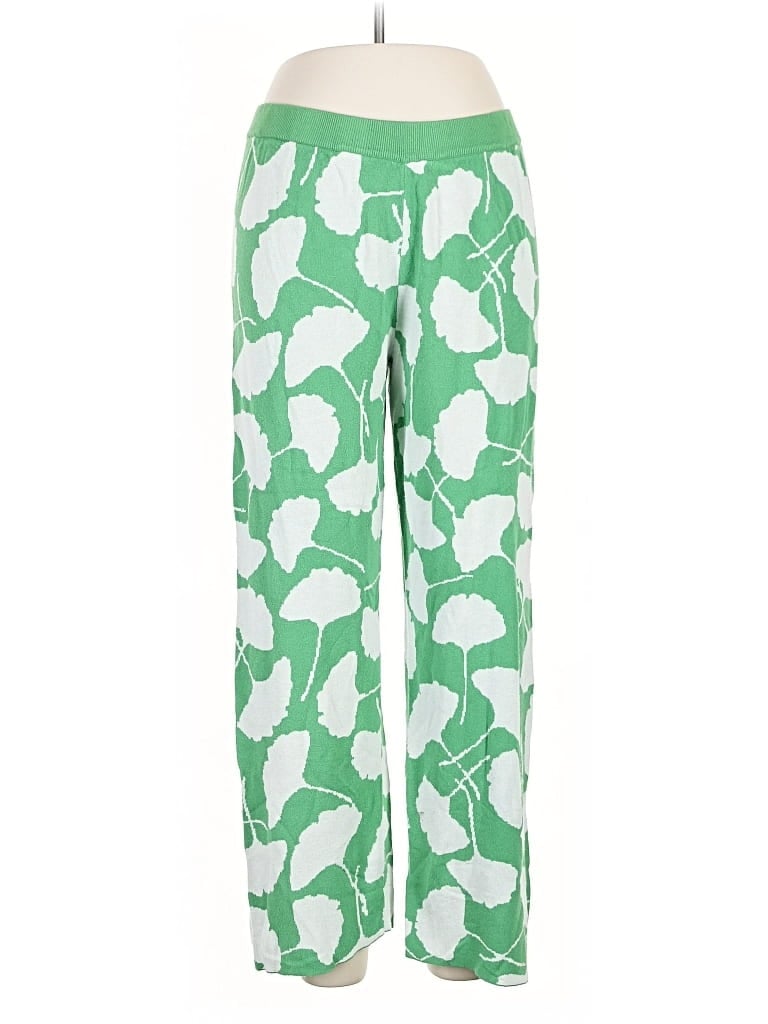 Pre-owned Diane Von Furstenburg For Target Casual Pants In Green