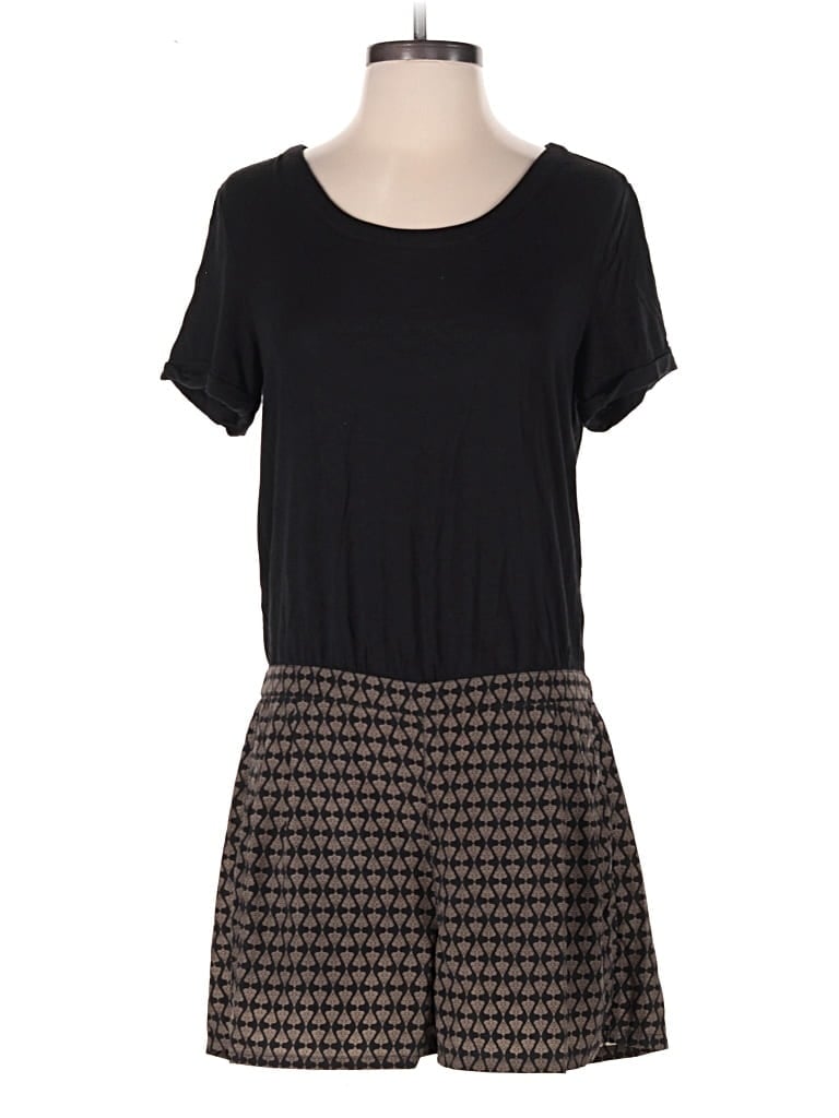 Pre-owned Halogen Romper In Black