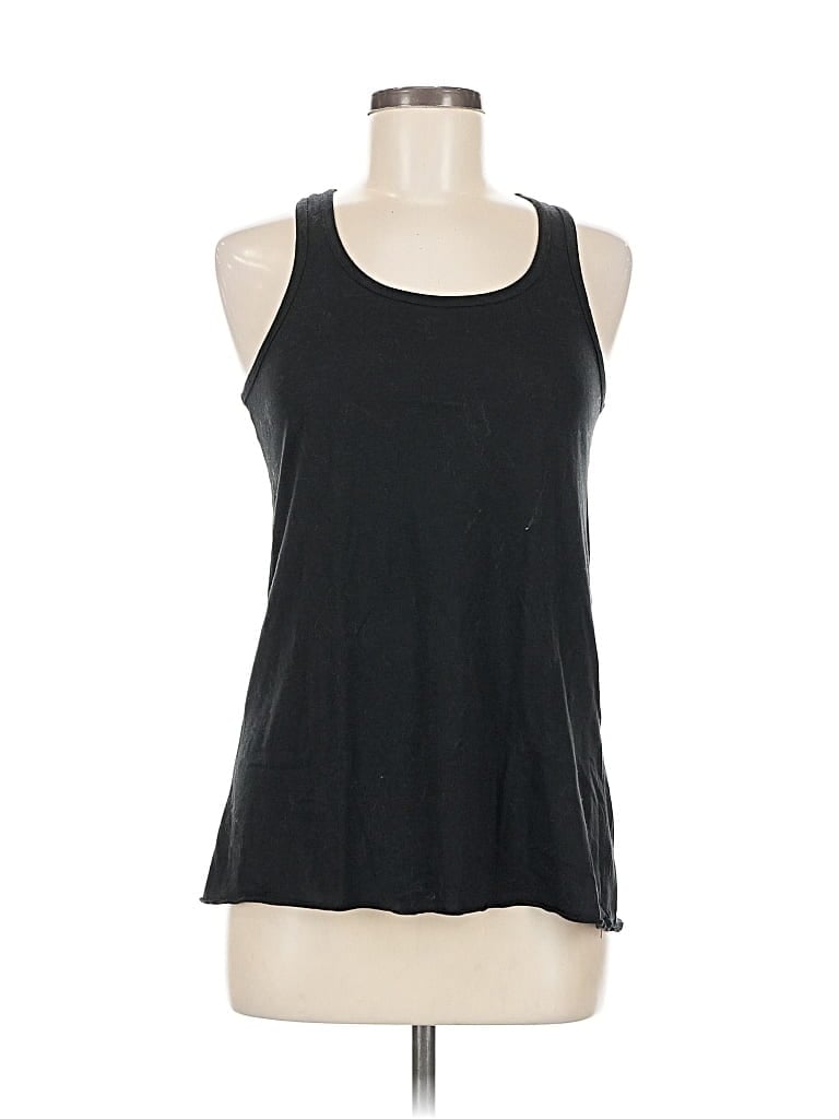 Pre-owned Unbranded Tank Top Black Halter Neckline Tops