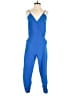 Parker 100% Polyester Blue Jumpsuit Size XS - photo 1