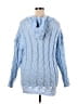 Unbranded 100% Polyester Blue Pullover Sweater Size 1X - photo 2