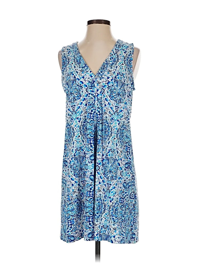 Pre-owned Lilly Pulitzer Casual Dress In Blue