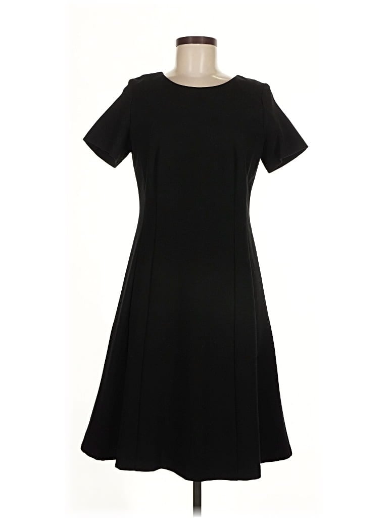 Pre-owned Talbots Casual Dress In Black