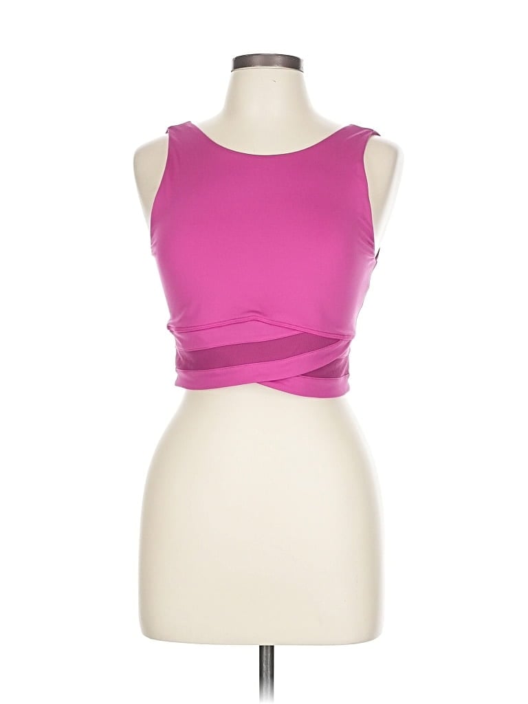 Pre-owned Sweaty Betty Tank Top Pink Strapless Neckline Tops