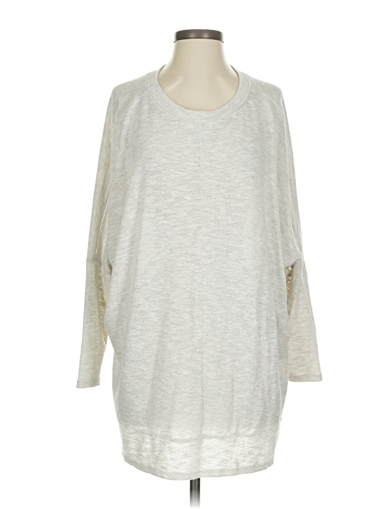 Pre-owned Cherish Pullover Sweater In Silver