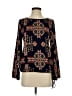Andree by UNIT 100% Polyester Black Long Sleeve Blouse Size S - photo 1