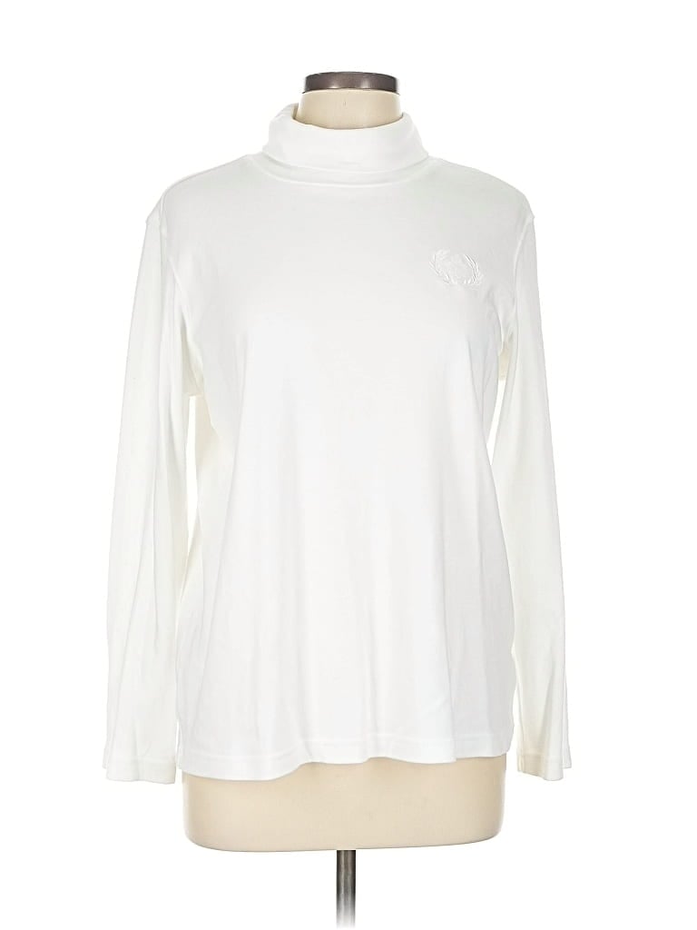 Pre-owned Blair Turtleneck Sweater In White