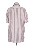Slate & Stone Stripes Pink Short Sleeve Button-Down Shirt Size S - photo 2