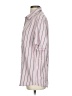 Slate & Stone Stripes Pink Short Sleeve Button-Down Shirt Size S - photo 5