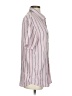 Slate & Stone Stripes Pink Short Sleeve Button-Down Shirt Size S - photo 4