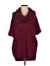 Kensie Burgundy Poncho Size XS - photo 1