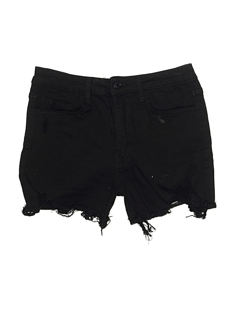 Pre-owned Vervet Denim Shorts In Black