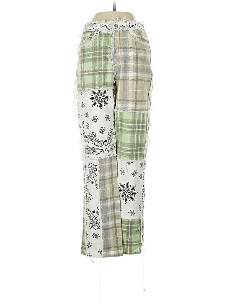 Pre-owned Jaded London Jeans In Green