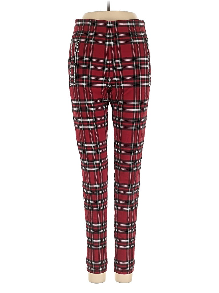 Pre-owned Zara Casual Pants In Red