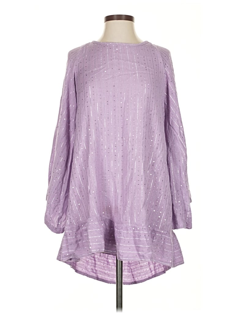 Pre-owned Sundress Casual Dress In Purple