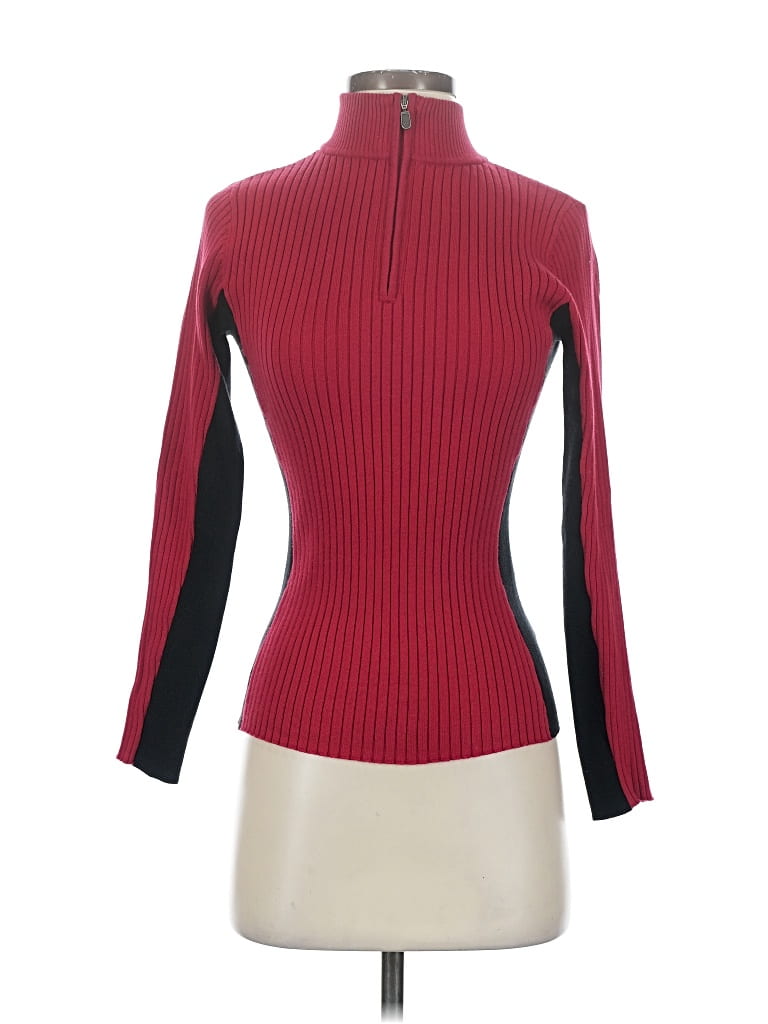 Pre-owned Style & Co Turtleneck Sweater In Red