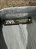 Zara Chevron-herringbone Blue Casual Pants Size XS - photo 6
