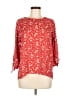 Papermoon 100% Polyester Red 3/4 Sleeve Blouse Size M - photo 1