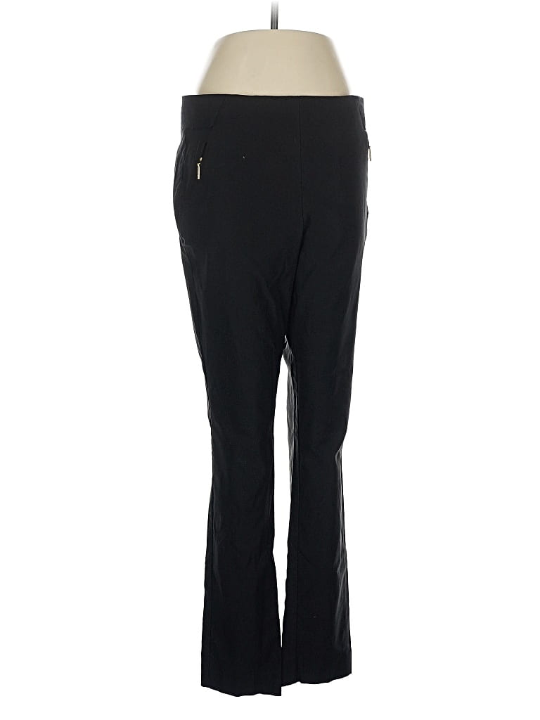 Pre-owned Anne Klein Active Pants In Black