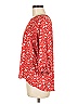 Papermoon 100% Polyester Red 3/4 Sleeve Blouse Size M - photo 5