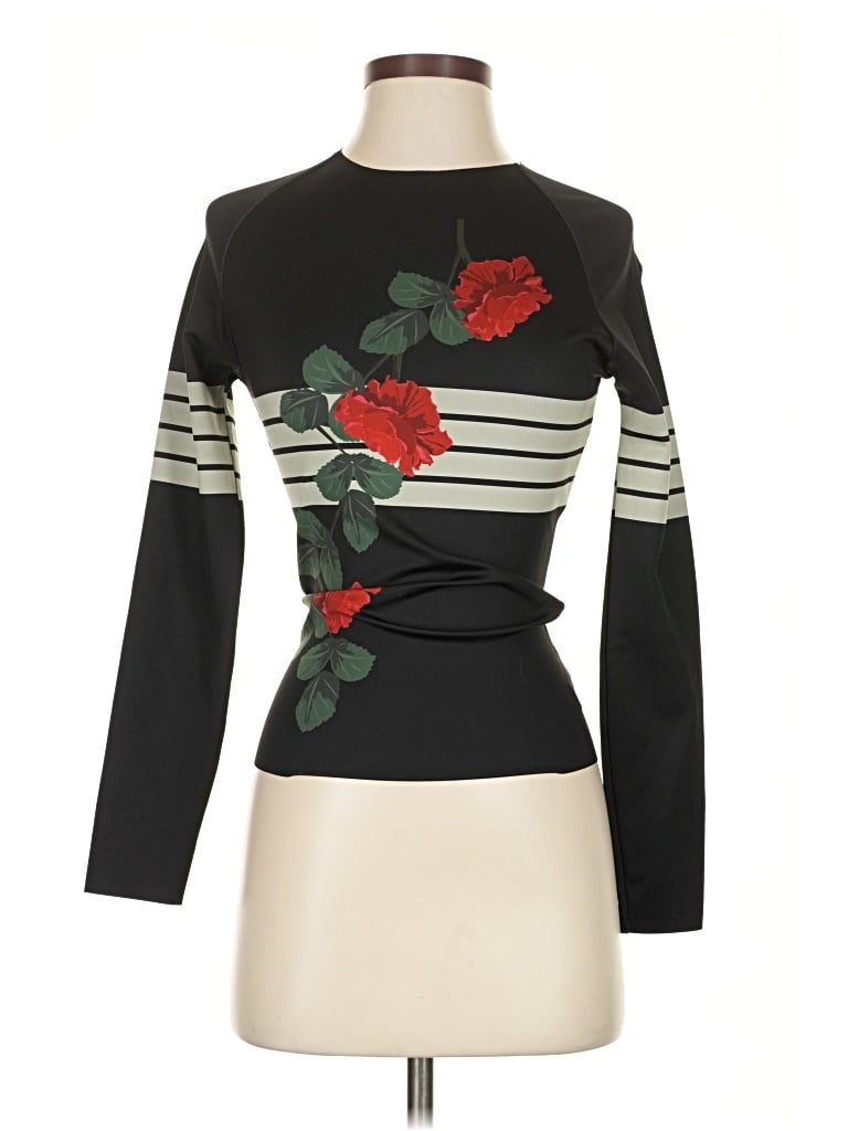 Pre-owned Ultracor Long Sleeve Turtleneck In Black