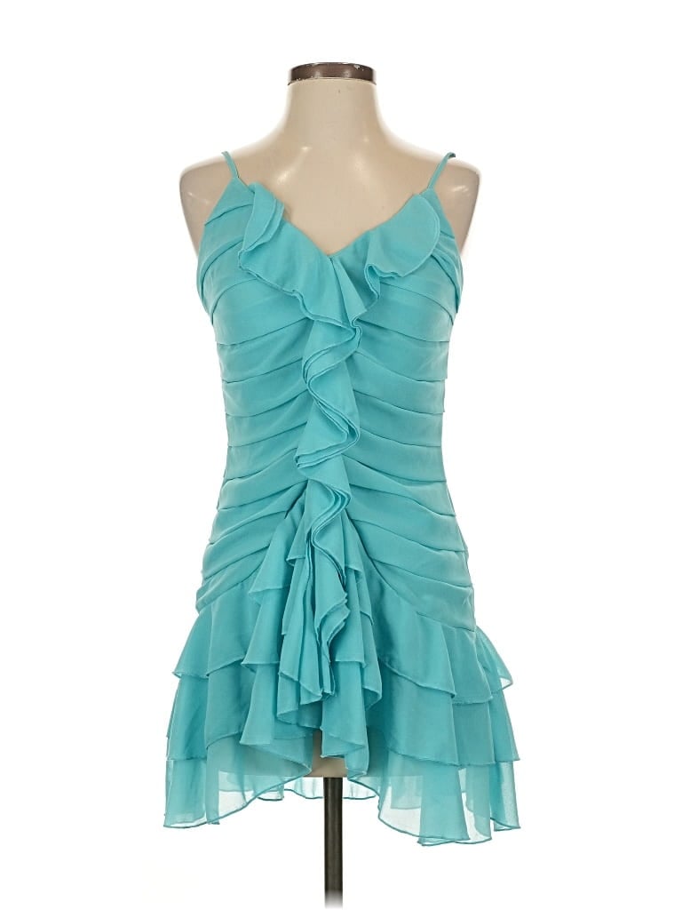 Pre-owned Fashion Nova Cocktail Dress In Blue