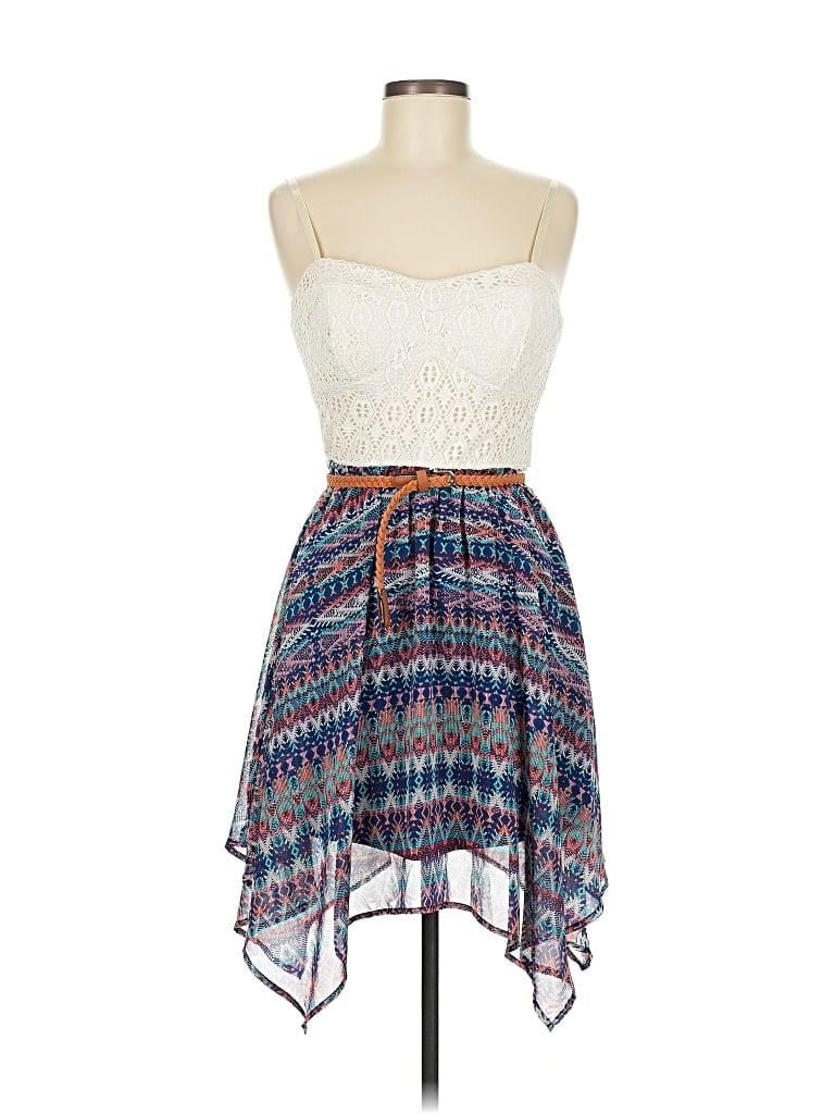 Pre-owned Lily Rose Casual Dress In Blue