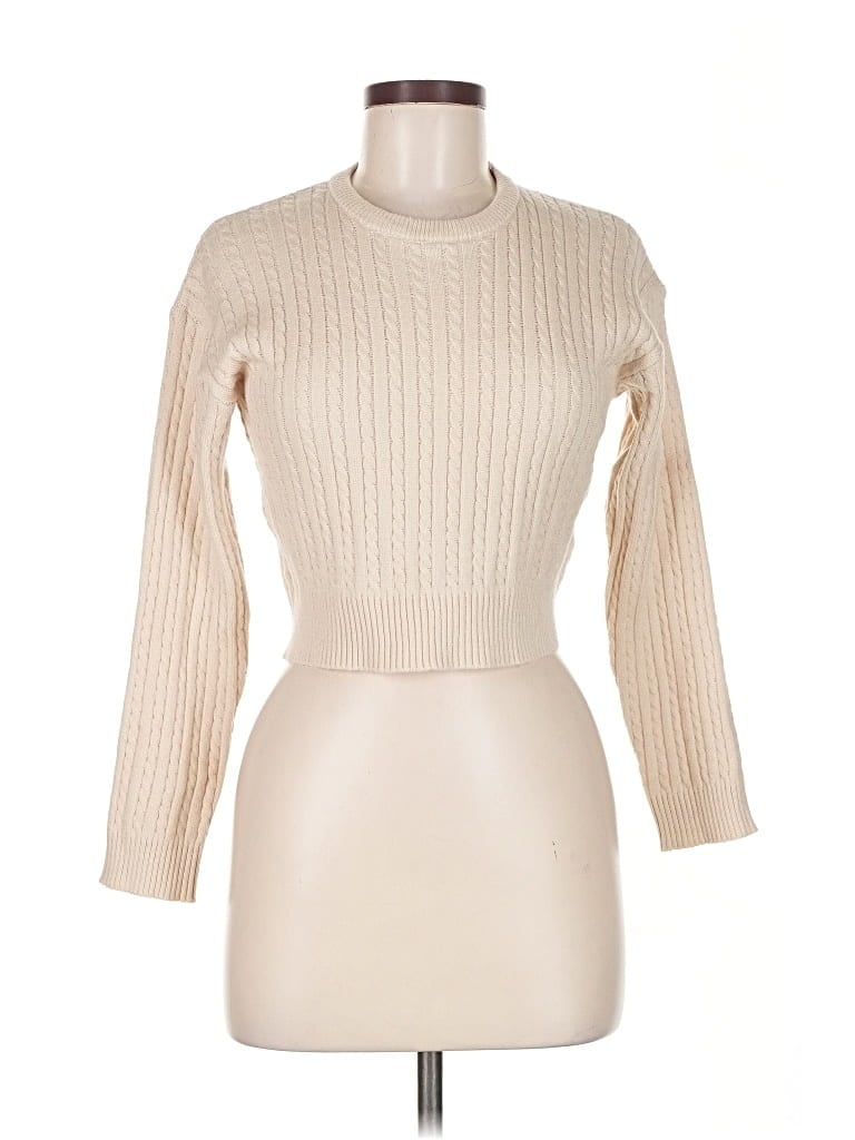 Pre-owned Cotton On Turtleneck Sweater In Brown