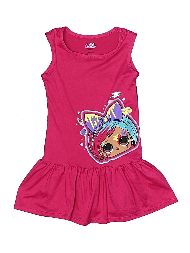 Pre-owned Lol Surprise Kids' Dress In Pink