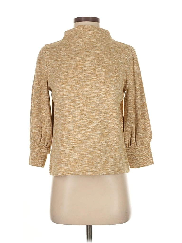 Pre-owned Madewell Turtleneck Sweater In Brown