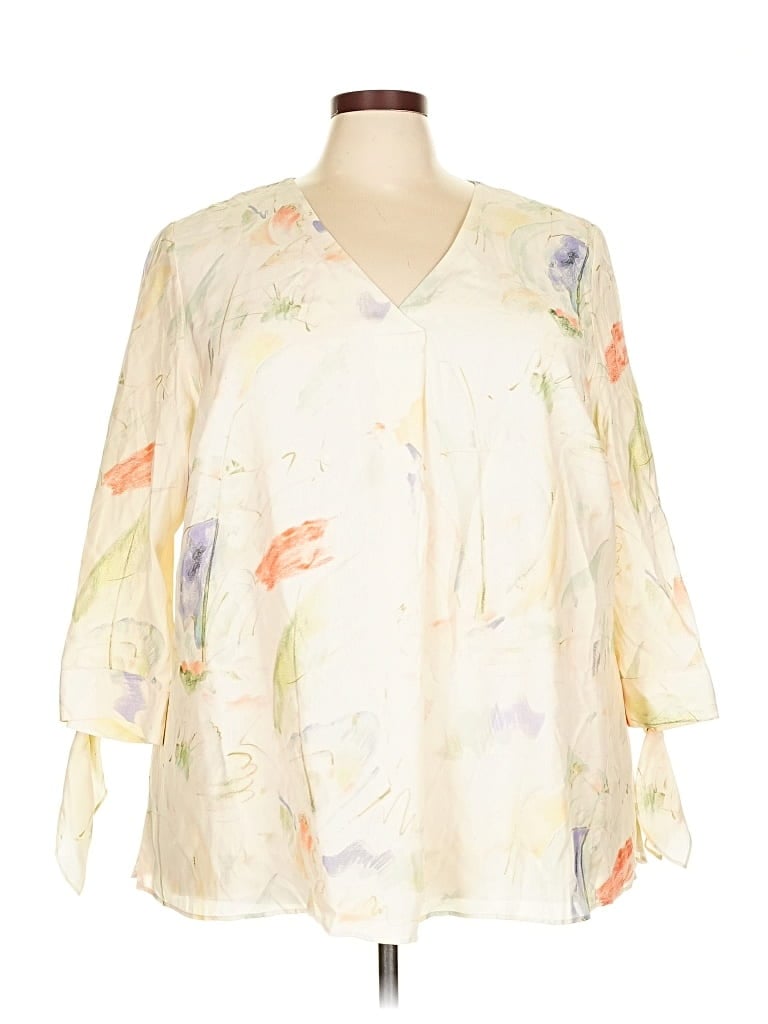 Lafayette 148 Kimono In White