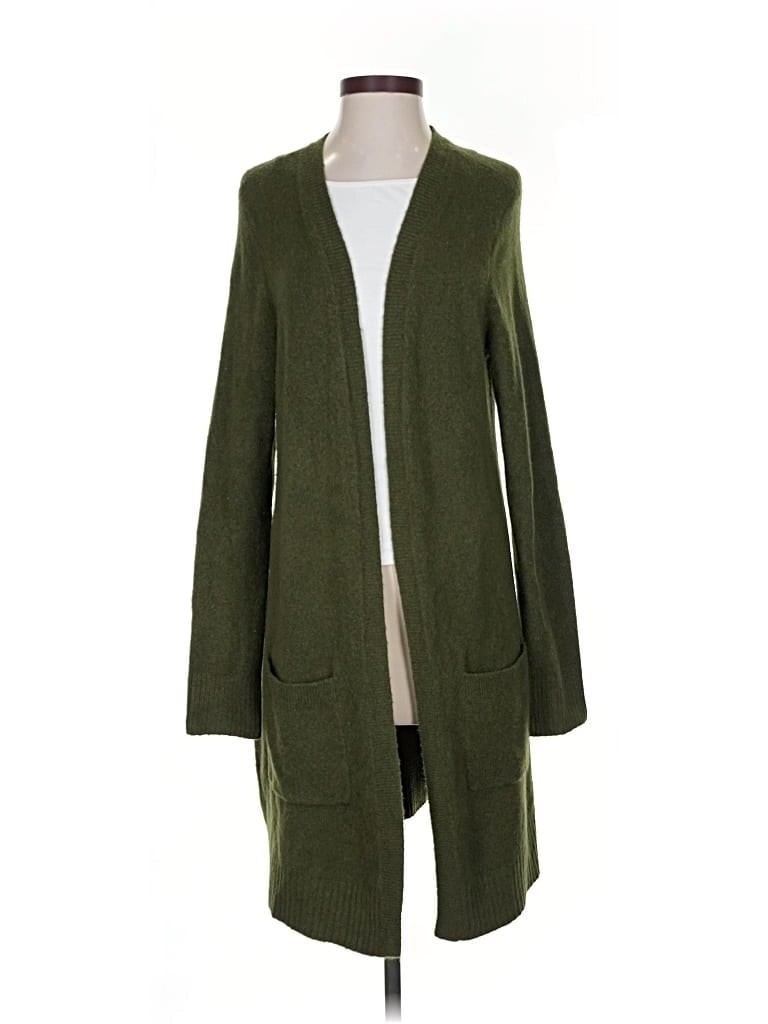 Pre-owned Talbots Cardigan Sweater In Green