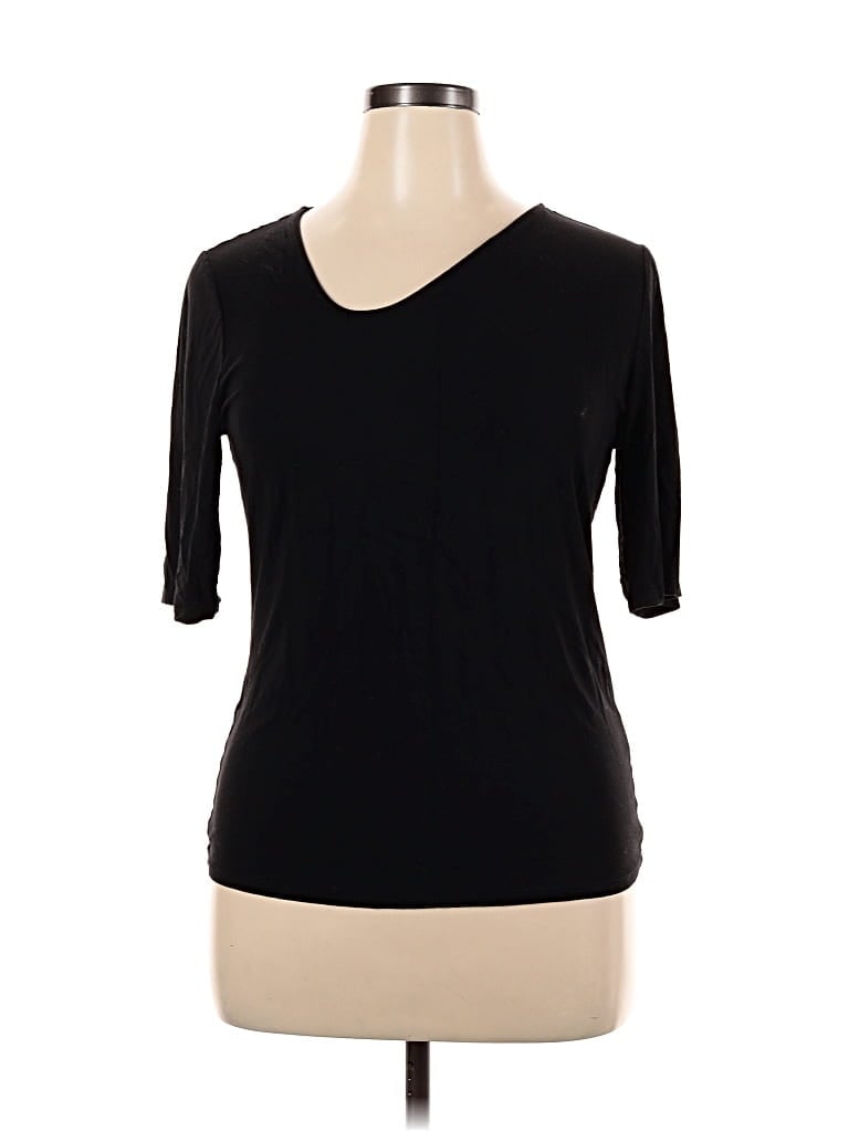 Pre-owned Premise 3/4 Sleeve T-shirt In Black