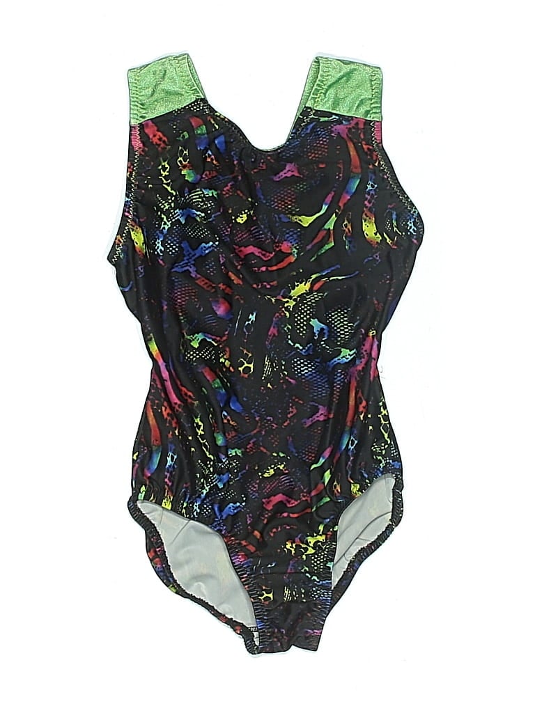 Pre-owned Assorted Brands Kids' One Piece Swimsuit In Green