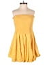 Aqua 100% Viscose Yellow Orange Romper Size S - photo 1