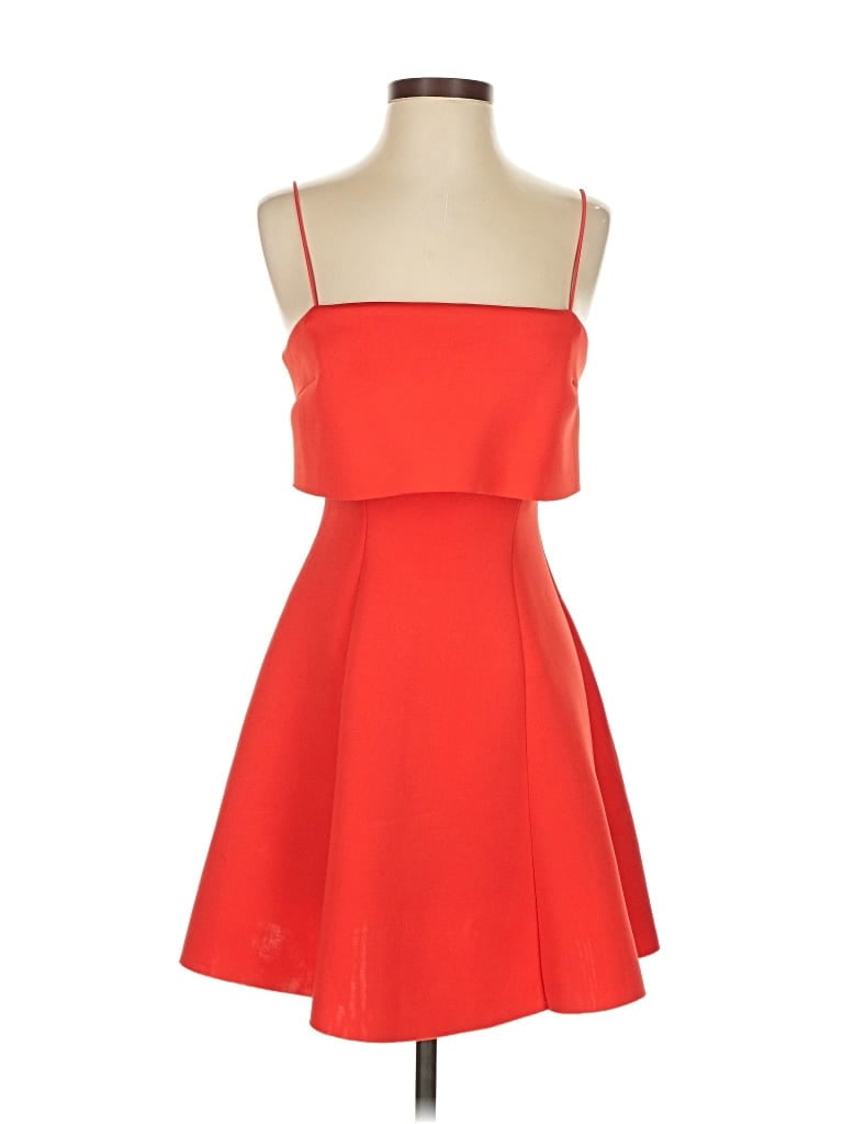 Pre-owned Asos Design Cocktail Dress In Red