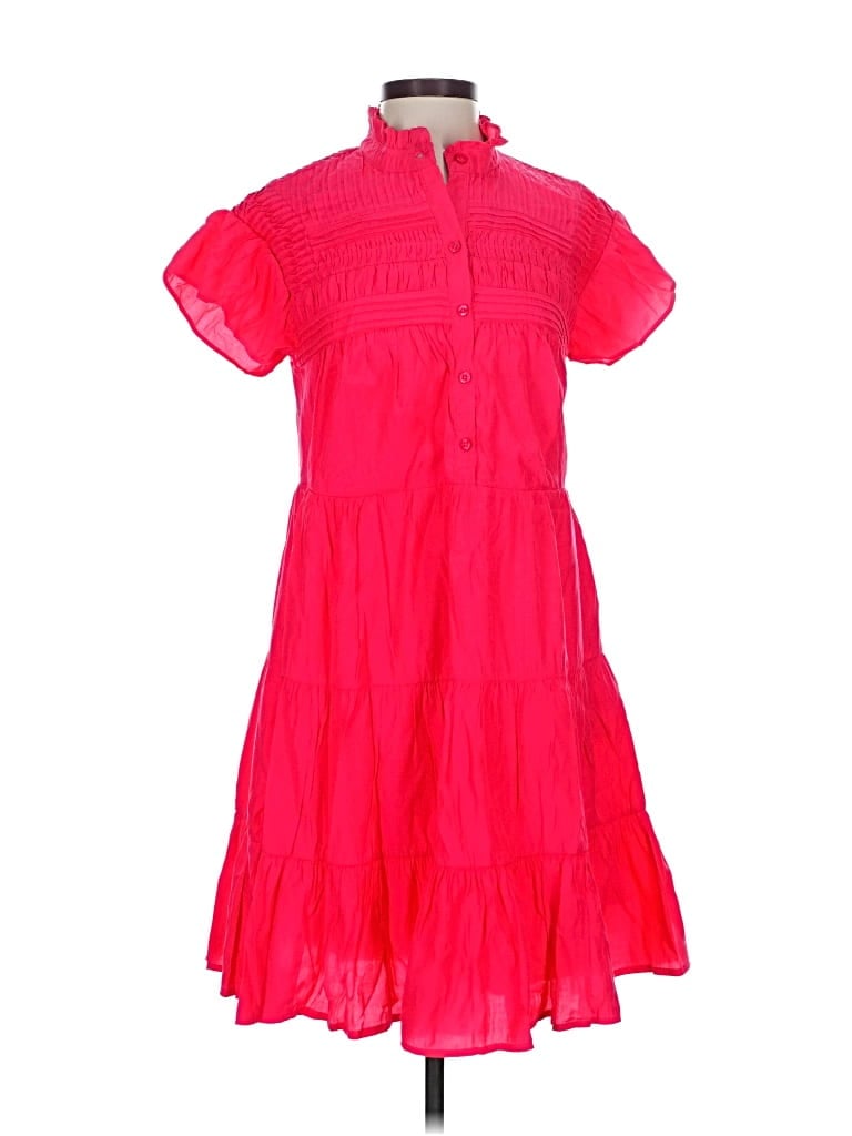 Pre-owned Crown & Ivy Casual Dress In Pink