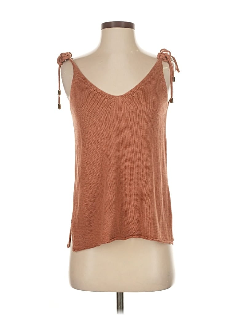 Pre-owned Lulus Sweater Vest In Brown