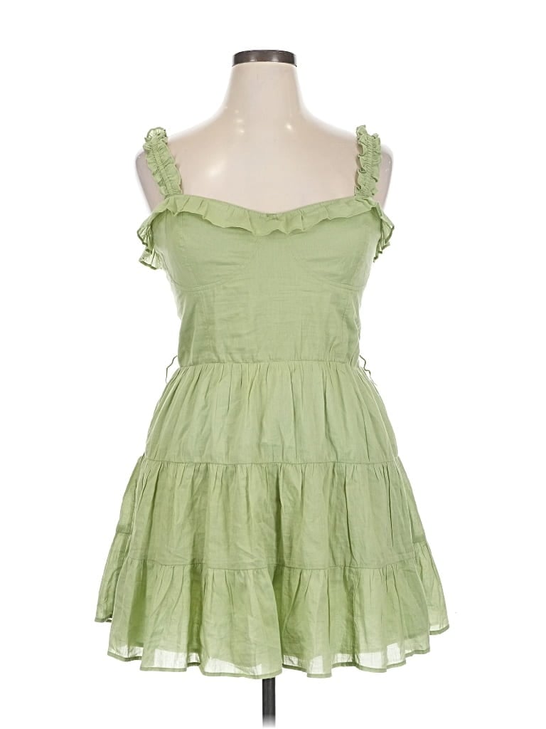 Pre-owned Show Me Your Mumu Casual Dress In Green