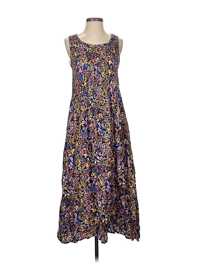 Pre-owned Croft & Barrow Casual Dress In Purple