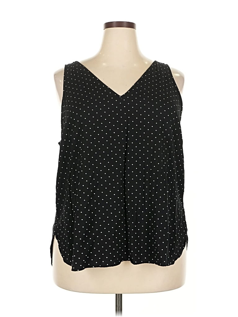 Pre-owned Old Navy Sleeveless Blouse In Black