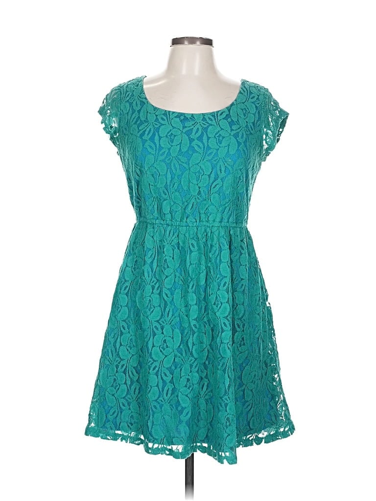 Pre-owned Xhilaration Cocktail Dress In Blue