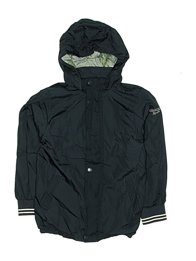 Pre-owned Oshkosh B'gosh Kids' Windbreaker Jacket In Green