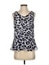 CAbi 100% Polyester Silver Sleeveless Top Size XS - photo 1
