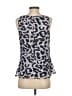 CAbi 100% Polyester Silver Sleeveless Top Size XS - photo 2