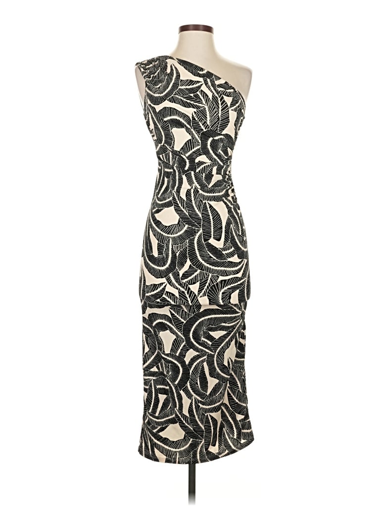 Pre-owned H&m Cocktail Dress In Black