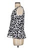 CAbi 100% Polyester Silver Sleeveless Top Size XS - photo 5