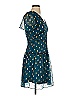 Francesca's 100% Polyester Hearts Teal Cocktail Dress Size XS - photo 4